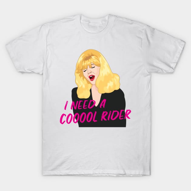 Grease 2 Cool Rider Song T-Shirt by FemCards